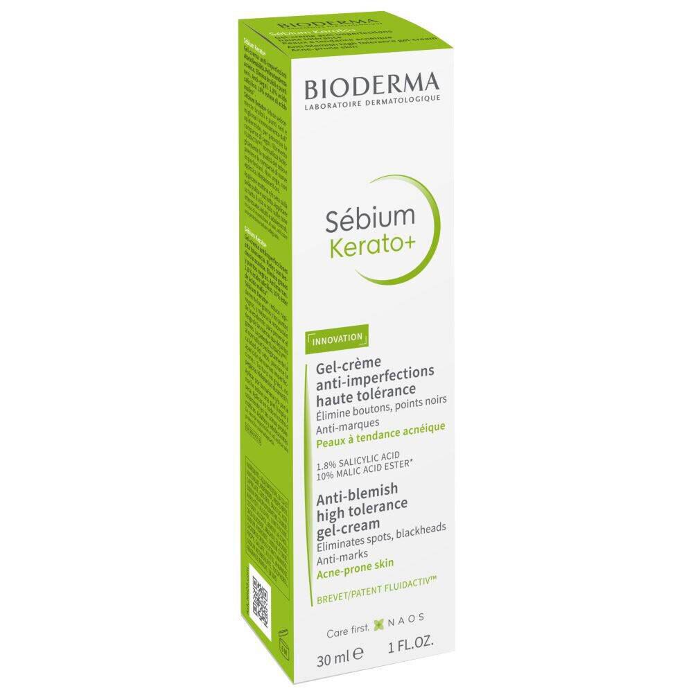 Bioderma Sébium Kerato+ Gel-Crème Anti-Imperfections Haute Tolérance