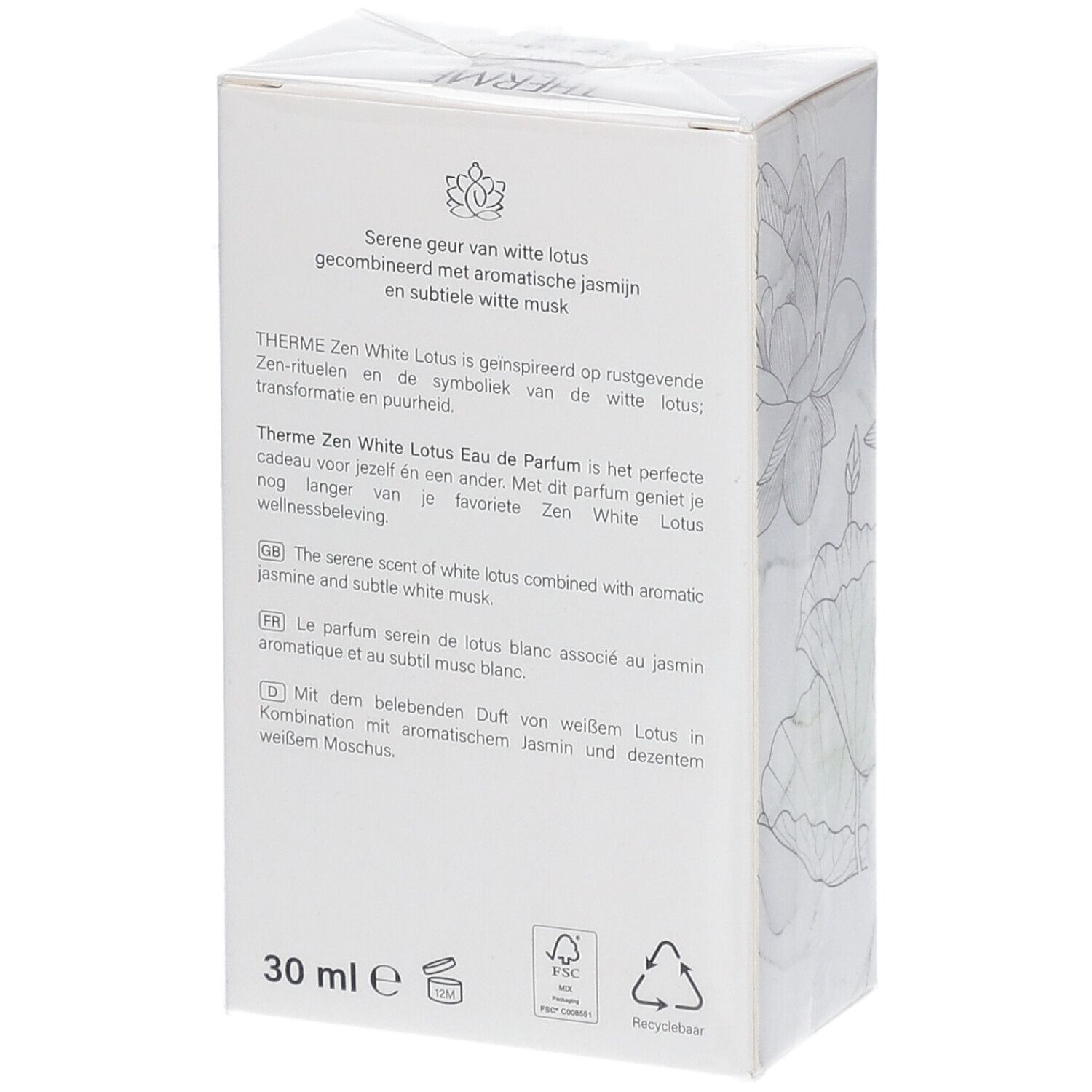 Therme Zen White Lotus Eau de Parfum