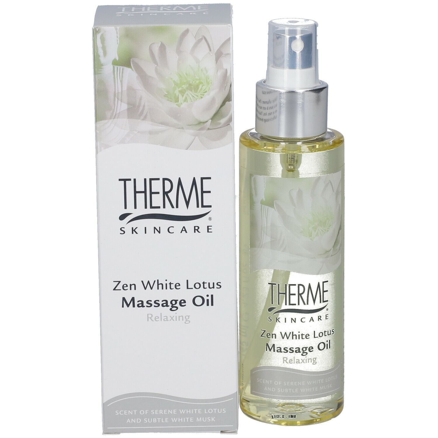 Therme Zen White Lotus Massage Oil