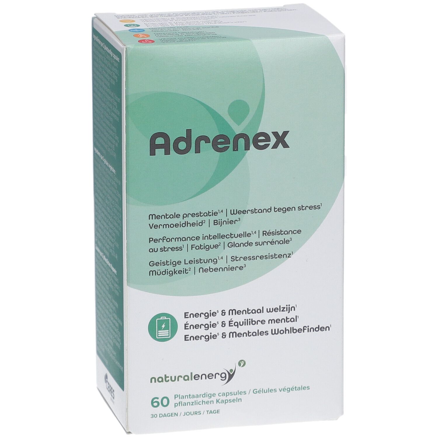 Natural Energy Adrenex 60 St - Farmaline