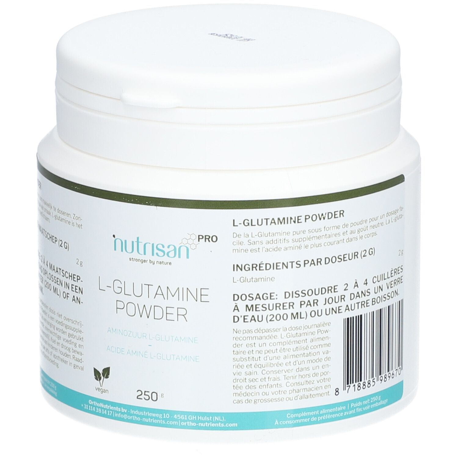 Nutrisan Pro L-Glutamine Powder