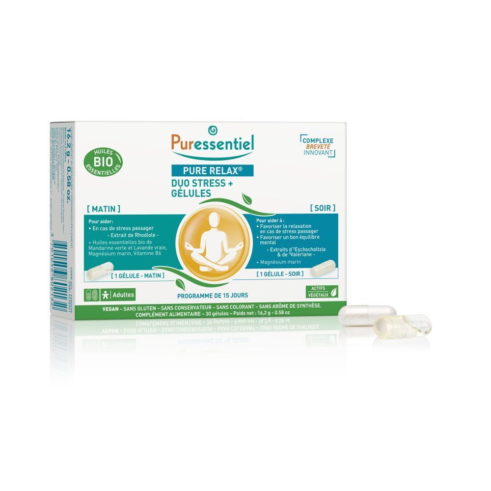 Puressentiel Pure Relax® Duo Stress + Gélules