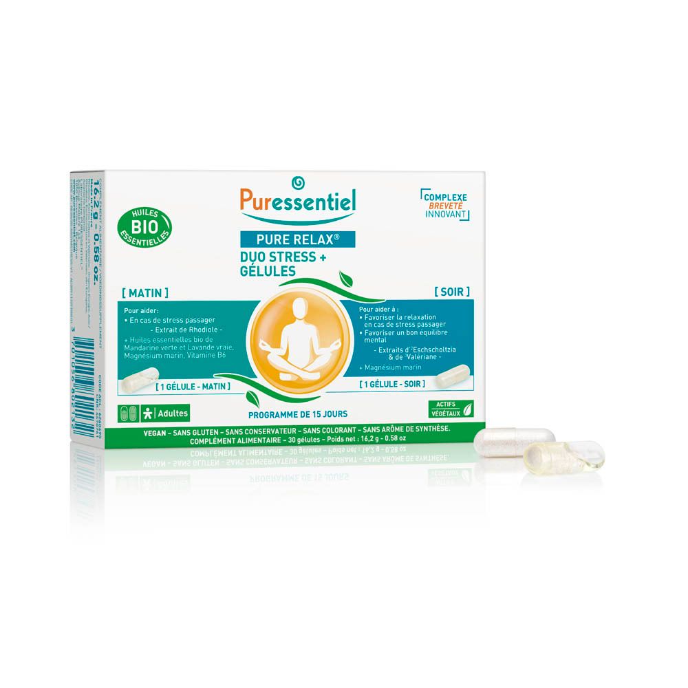 Puressentiel Pure Relax® Duo Stress + Gélules