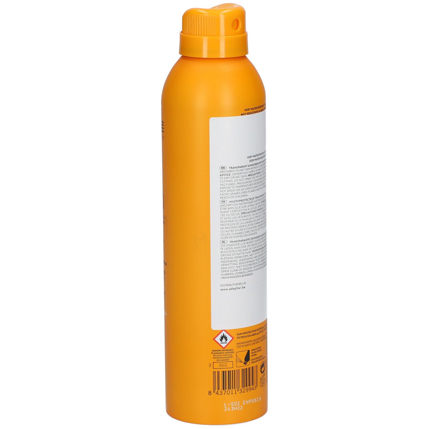 BABÉ Transparent Sunscreen Wet Skin SPF50