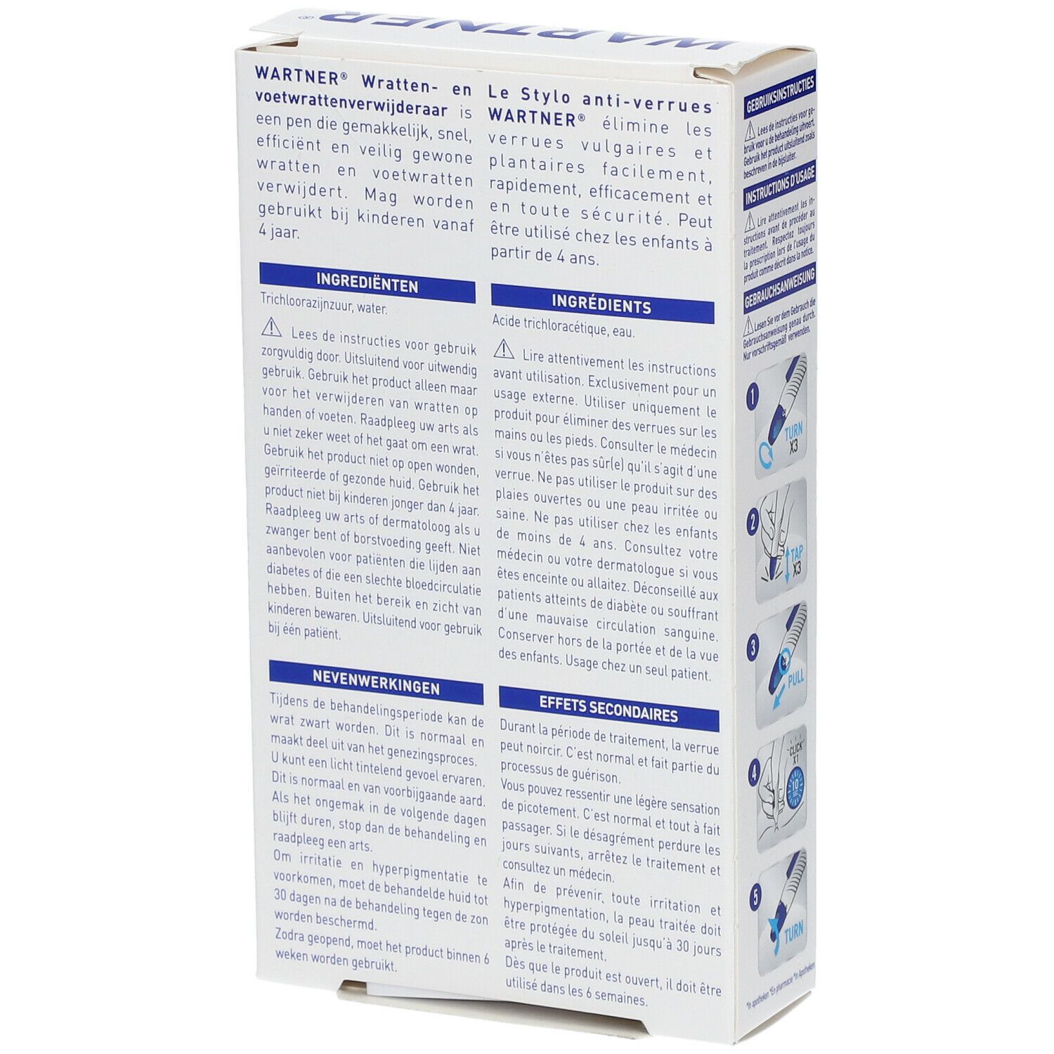 Wartner® Stylo Élimination des Verrues Vulgaires et Plantaires Prix Réduit