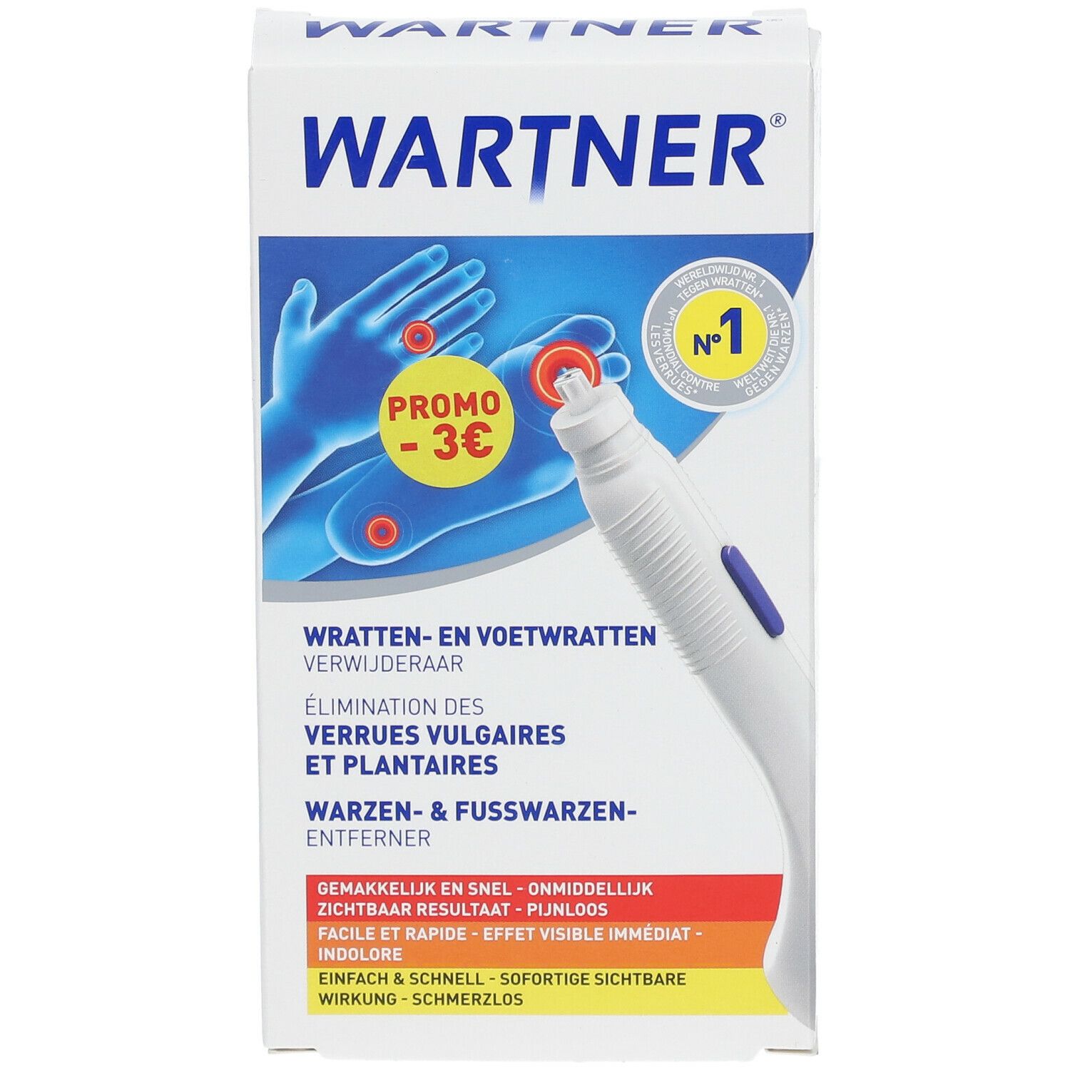 Wartner® Stylo Élimination des Verrues Vulgaires et Plantaires Prix Réduit