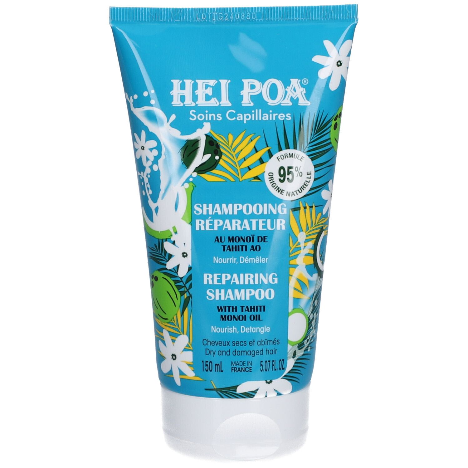 Hei Poa Herstellende Shampoo met Tahiti Monoï Olie
