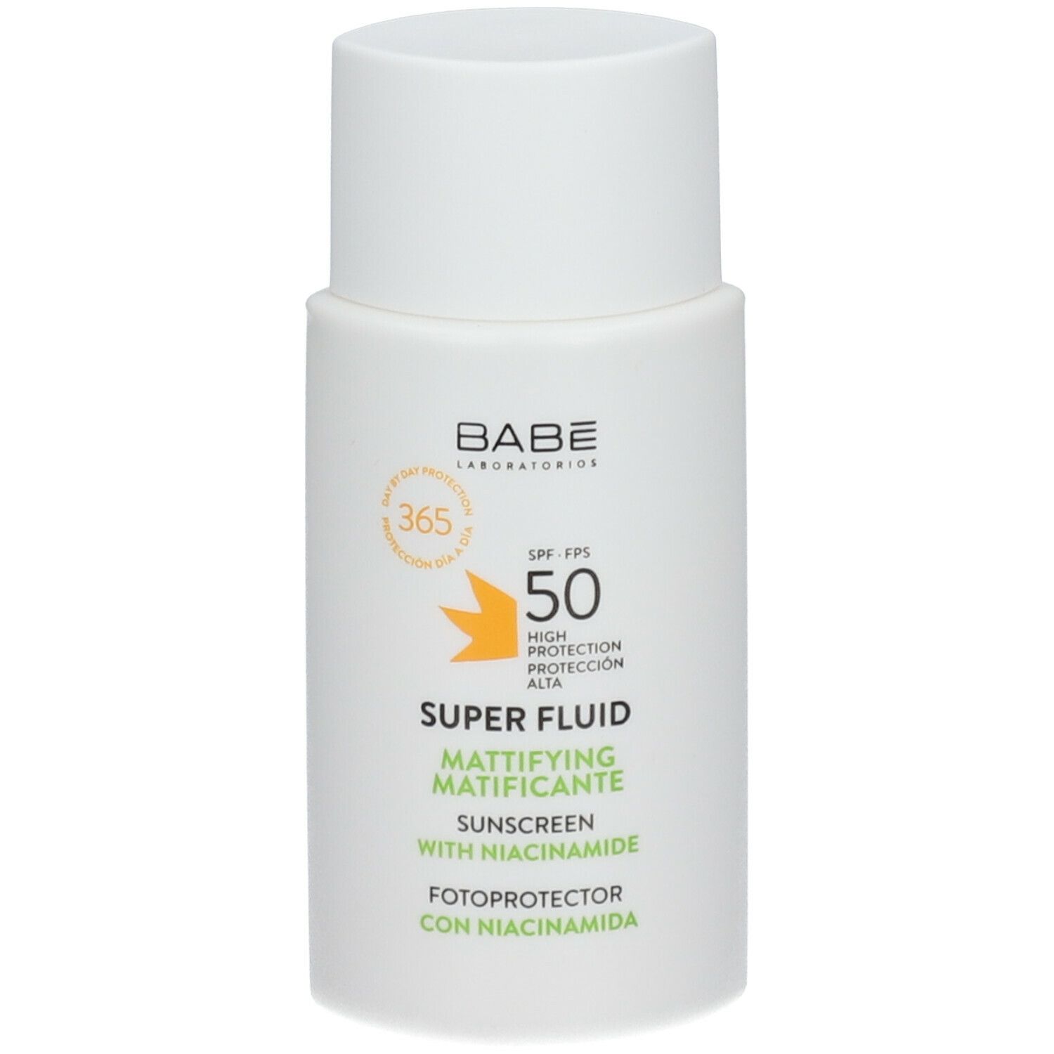 BABÉ Super Fluid Mattifying Sunscreen with Niacinamide SPF50