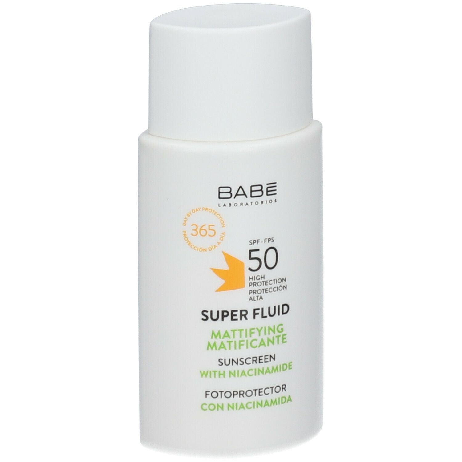 BABÉ Super Fluid Mattifying Sunscreen with Niacinamide SPF50