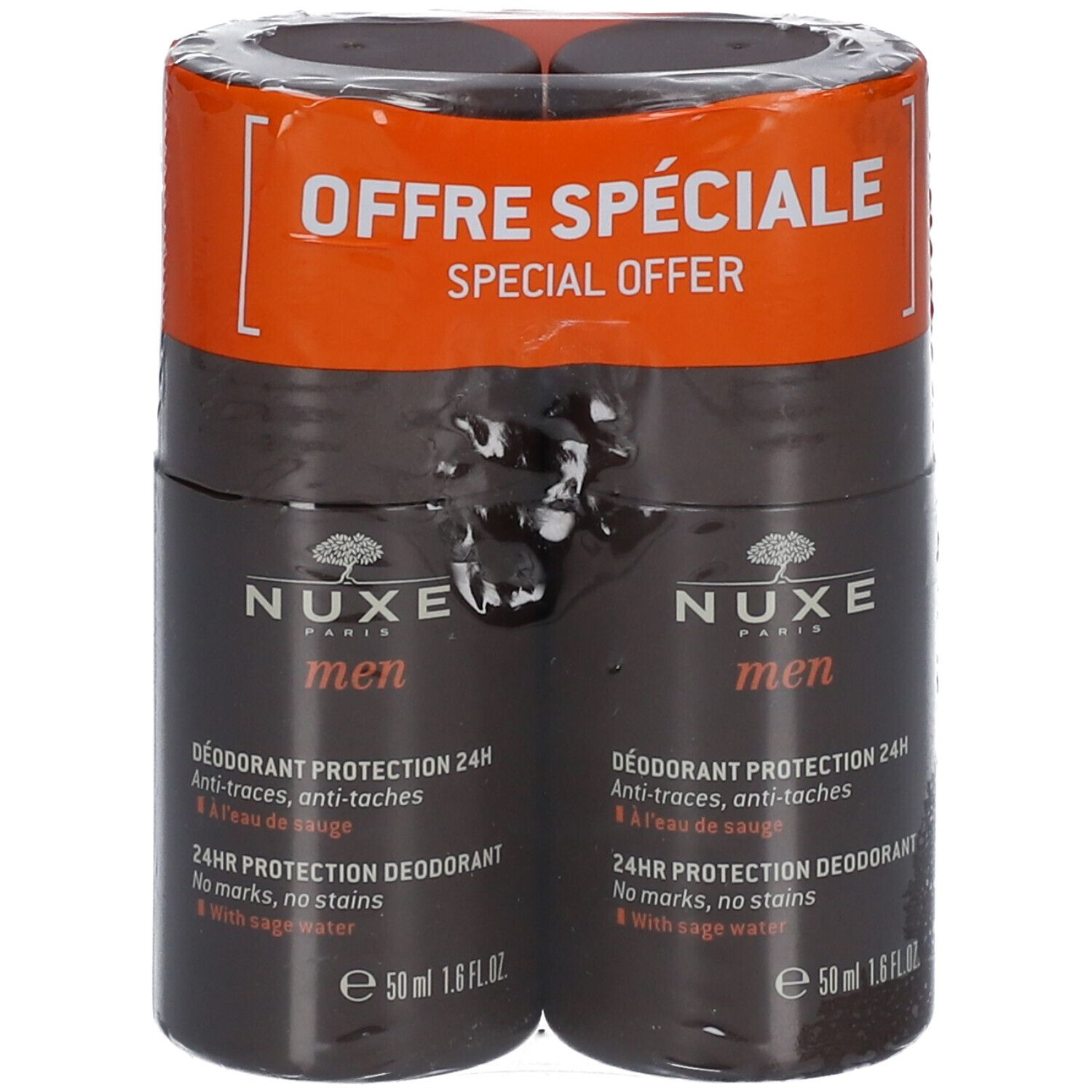 Nuxe Men 24h Protection Deodorant DUO