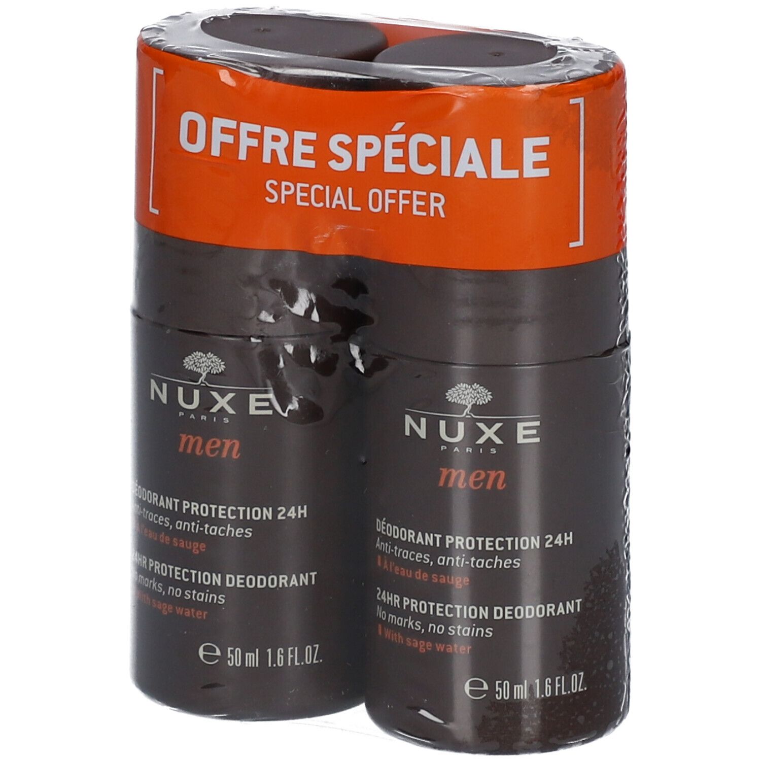 Nuxe Men 24h Protection Deodorant DUO
