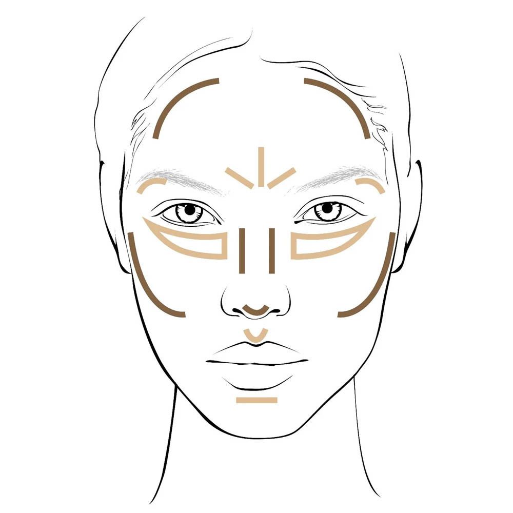 Couleurs de Noir Conceal and Shaping Kit 03 Moyen
