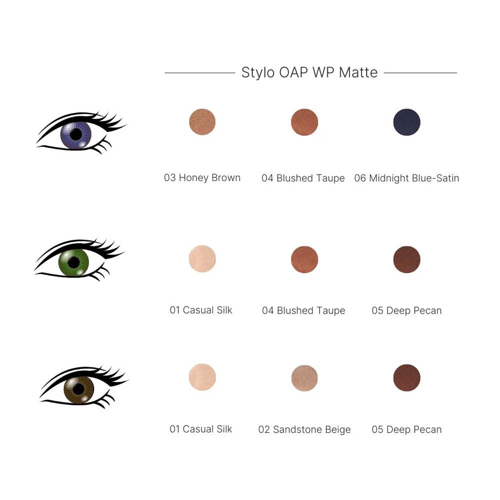 Couleurs de Noir Stylo OAP Eyeshadow Stick 02 Sandstone Beige-Matte