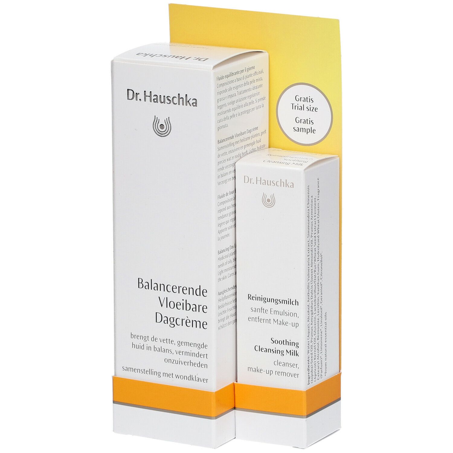 Dr. Hauschka Balancerende Vloeibare Dagcrème + Mini Reinigingsmelk GRATIS