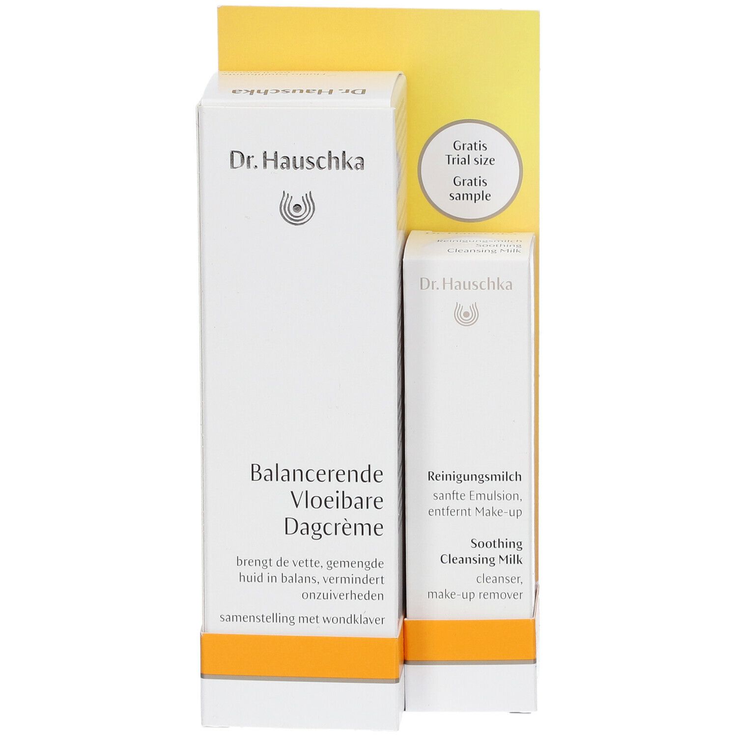 Dr. Hauschka Balancerende Vloeibare Dagcrème + Mini Reinigingsmelk GRATIS