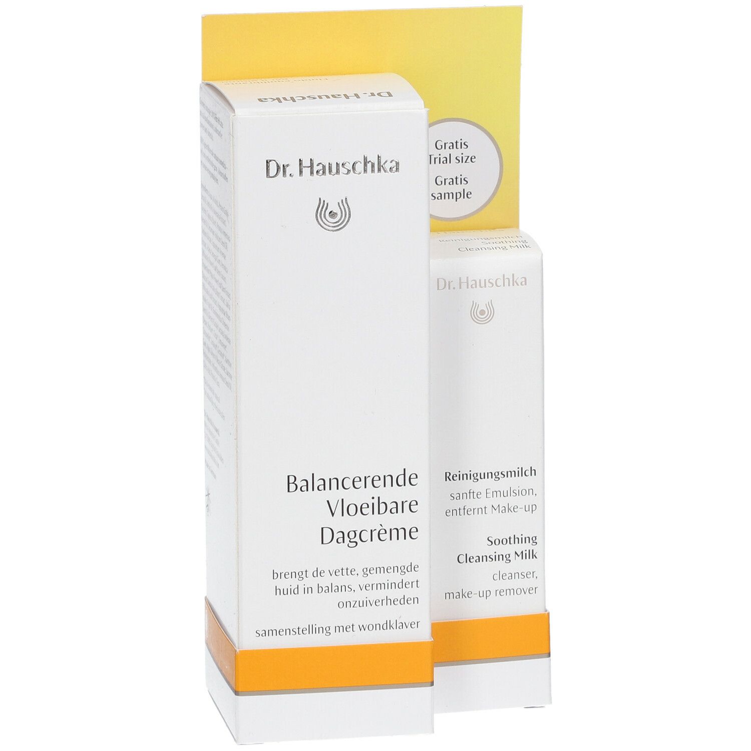 Dr. Hauschka Balancerende Vloeibare Dagcrème + Mini Reinigingsmelk GRATIS