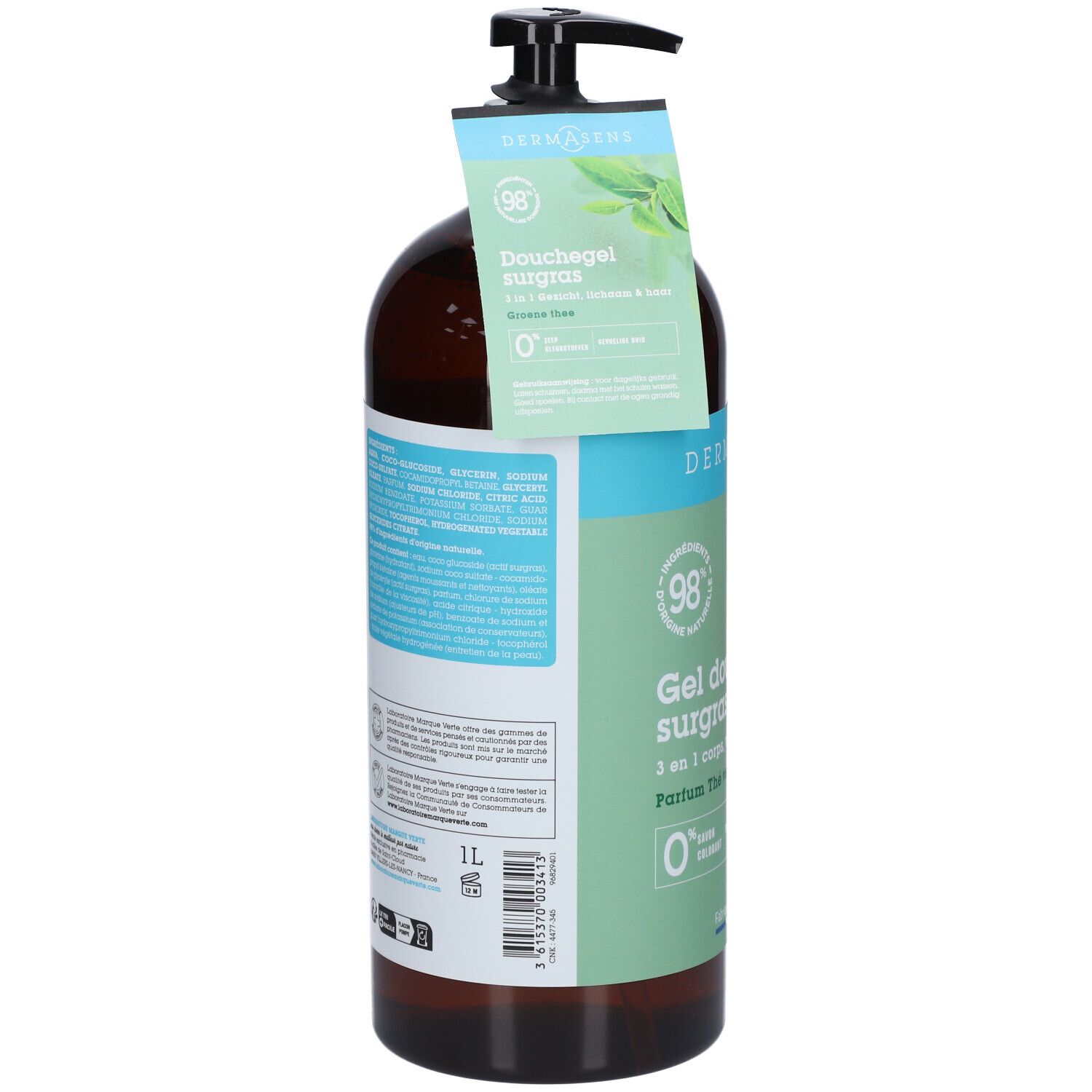 DermAsens Douchegel Surgras Groene Thee
