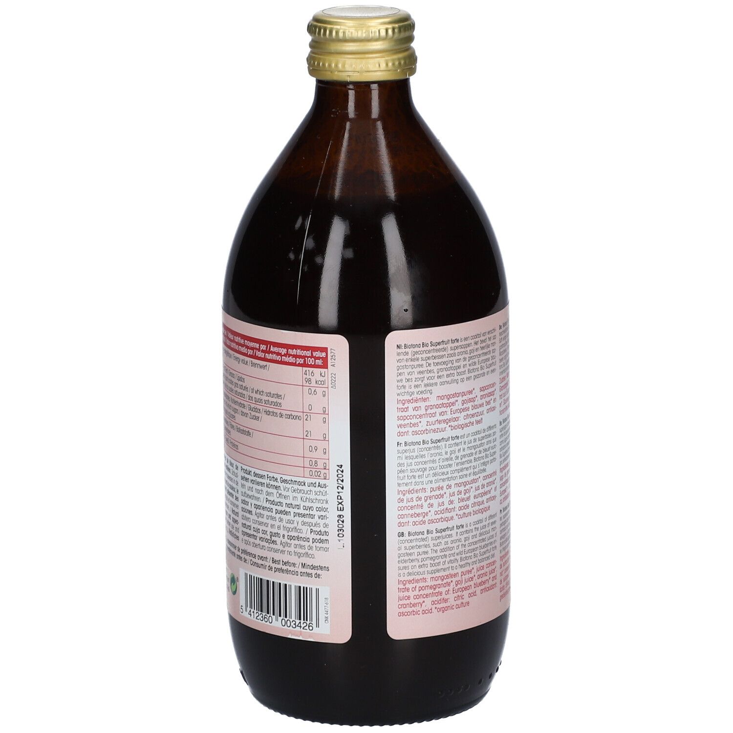 Biotona Superfruit Forte Bio Nieuwe Formule