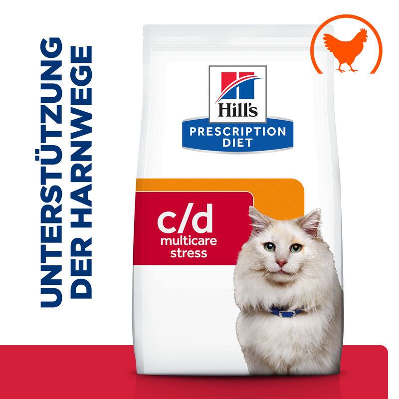 Hill's Prescription Diet Feline Urinary Care C/D Multicare Stress