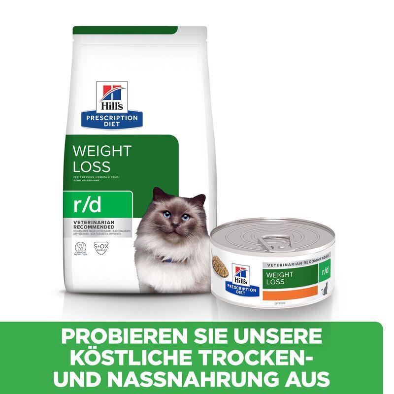 Hill's Prescription Diet Feline Weight Loss R/D