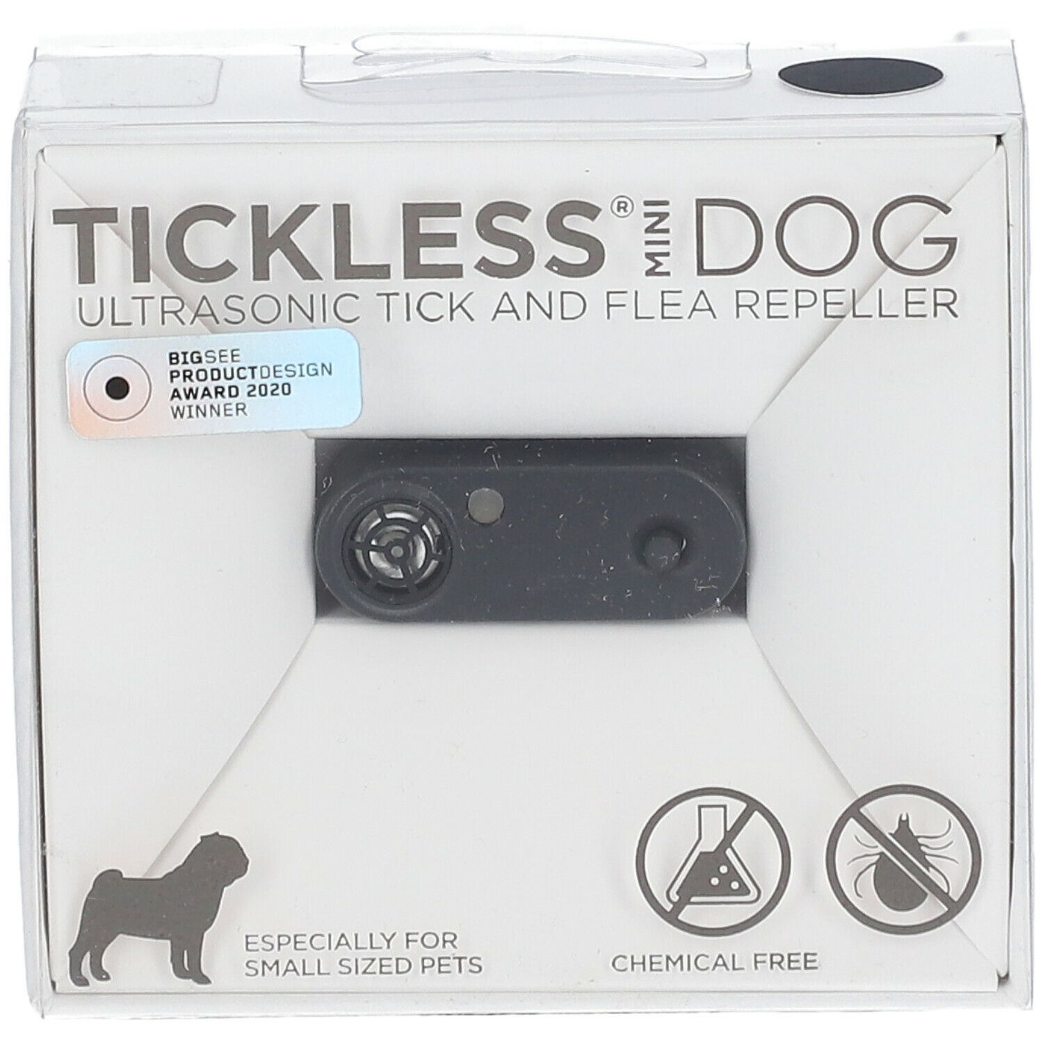 Tickless Mini Chien Noir