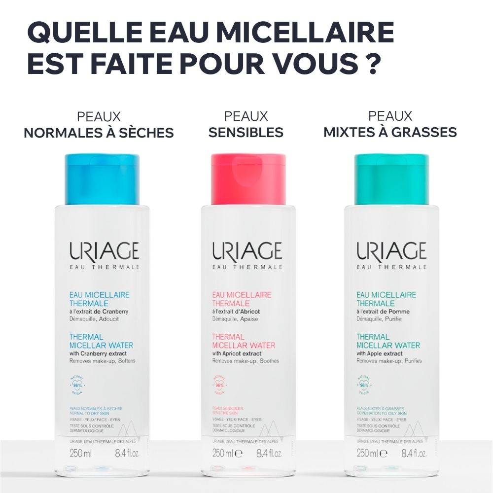 Eau Micellaire Thermale Uriage Cranberry: Extrait de Canneberge pour la peau.