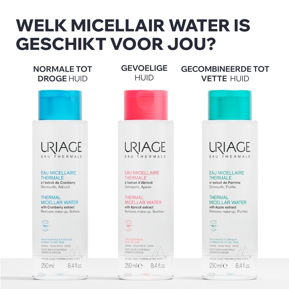 Uriage Thermaal Micellair Water: Niet-comedogeen.