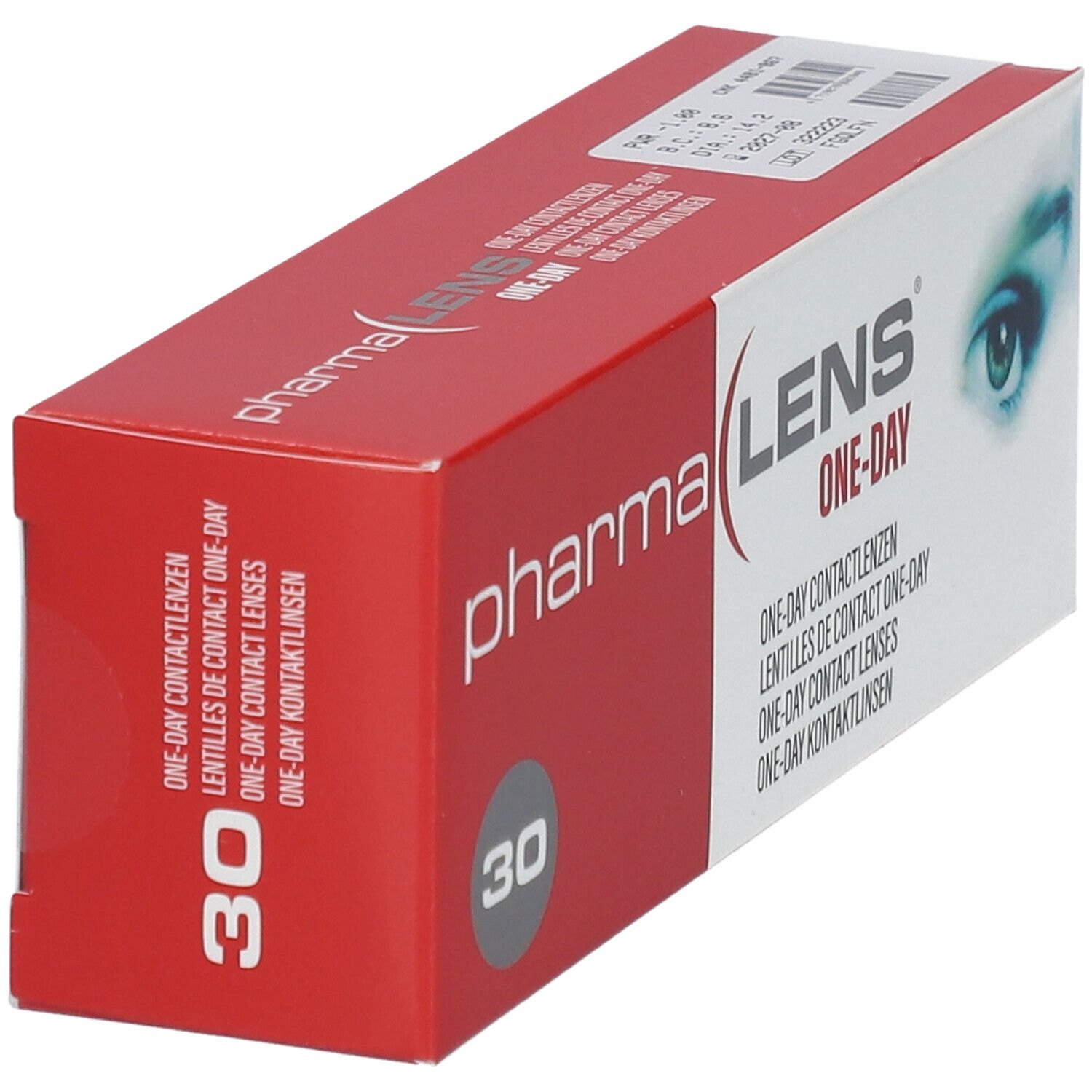 Pharmalens One-Day Lentilles -1,00