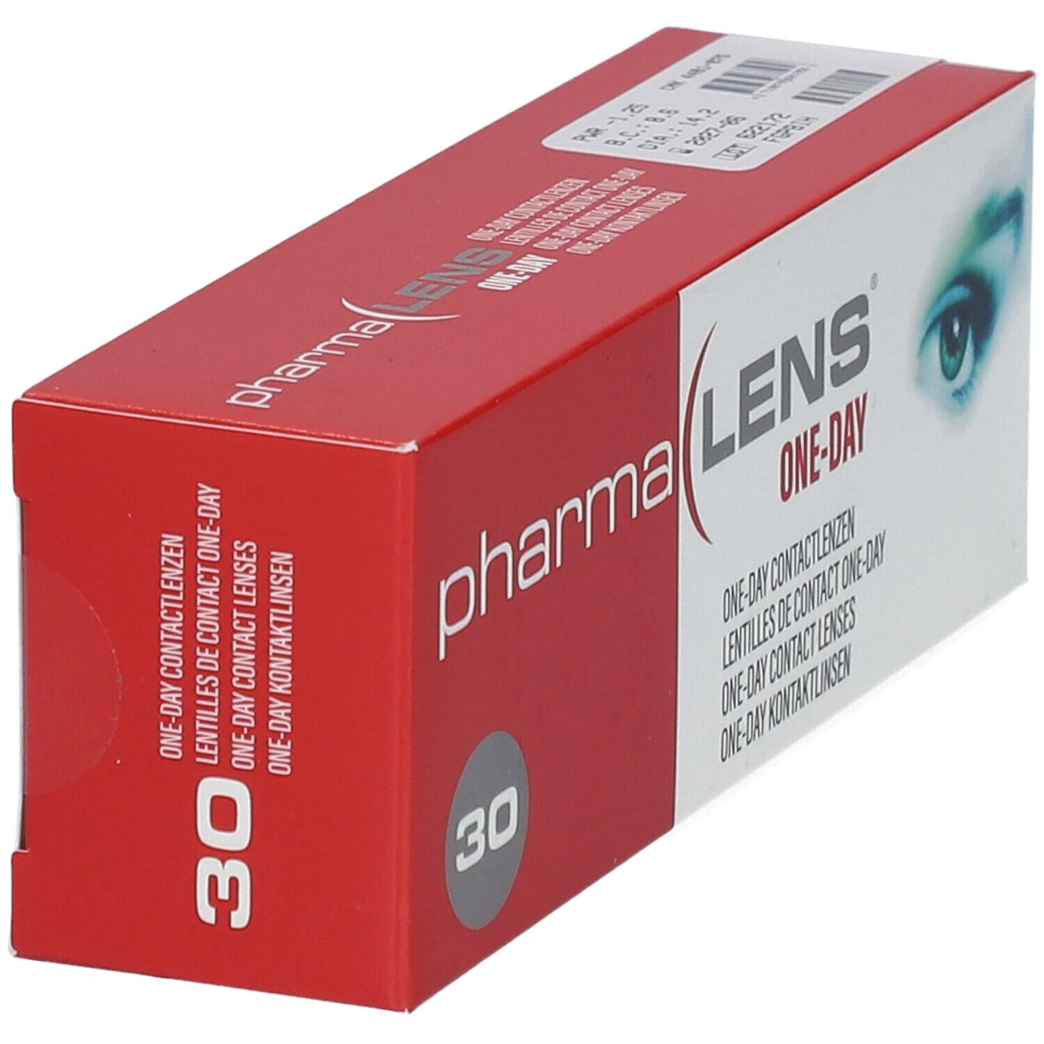Pharmalens One-Day Lentilles -1,25