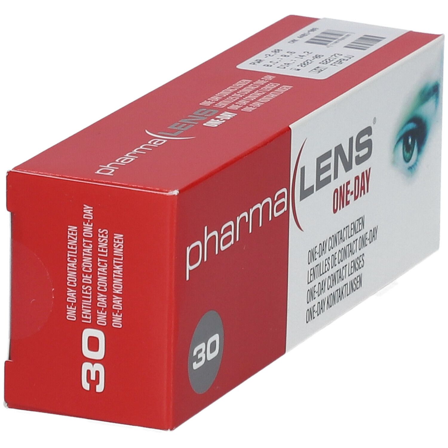 Pharmalens One-Day Lentilles -2,00