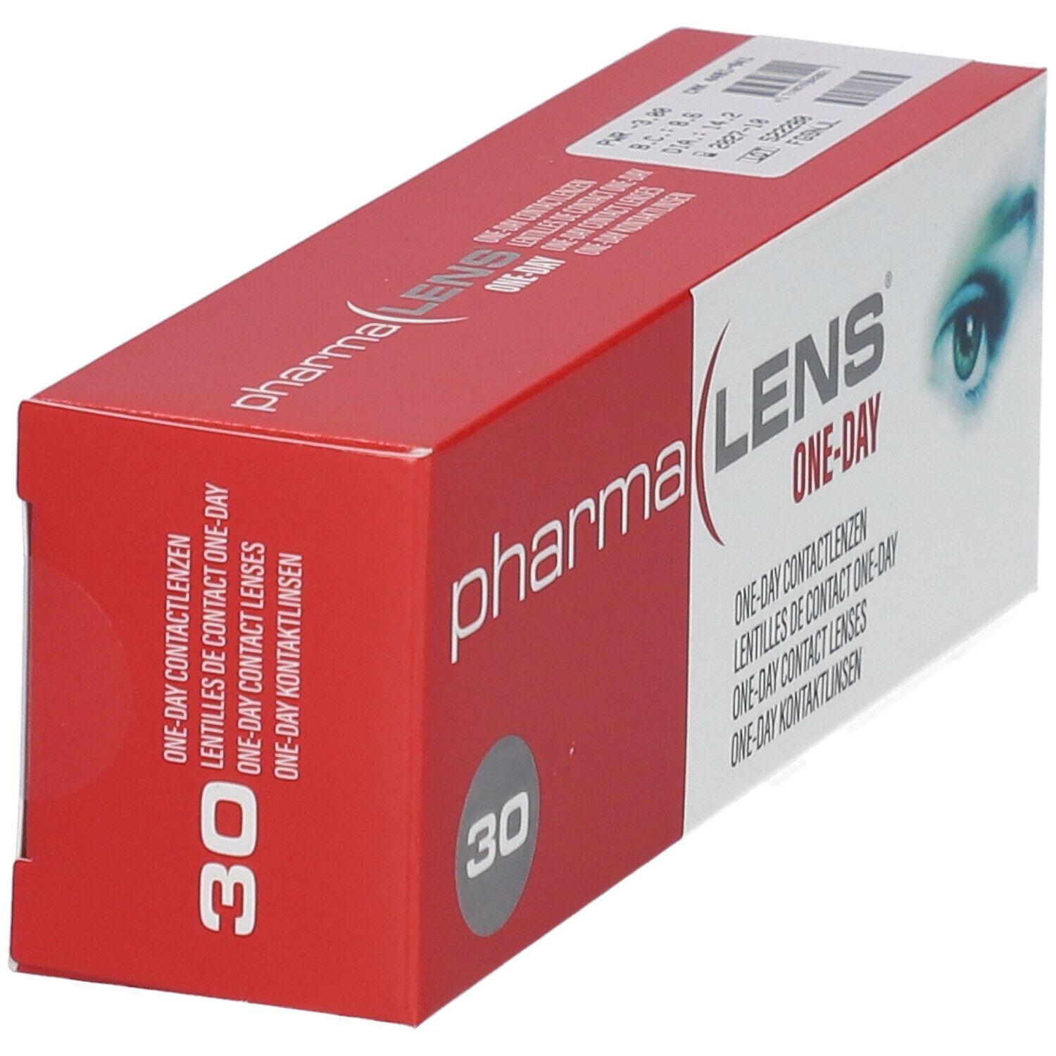 Pharmalens One-Day Lentilles -3,00