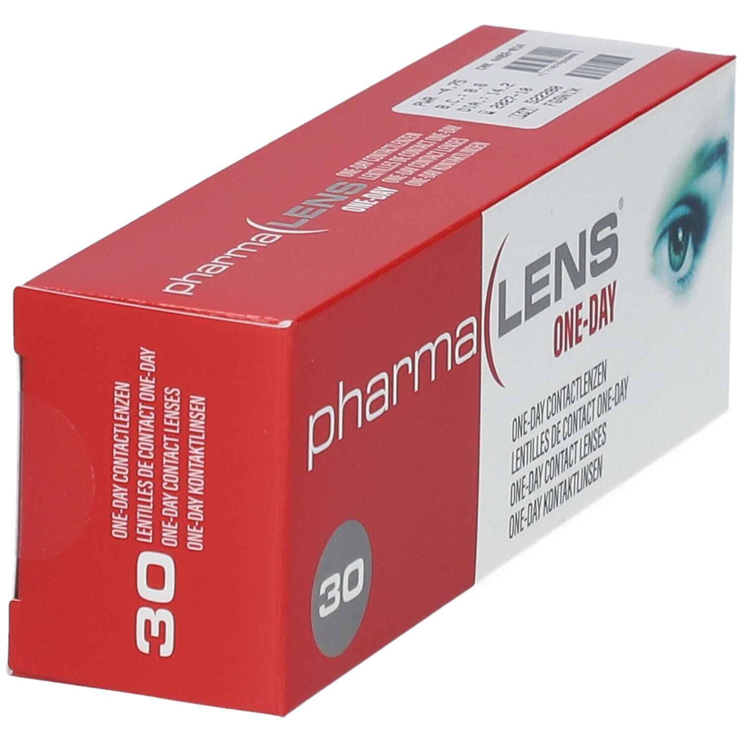 Pharmalens One-Day Lentilles -4,75