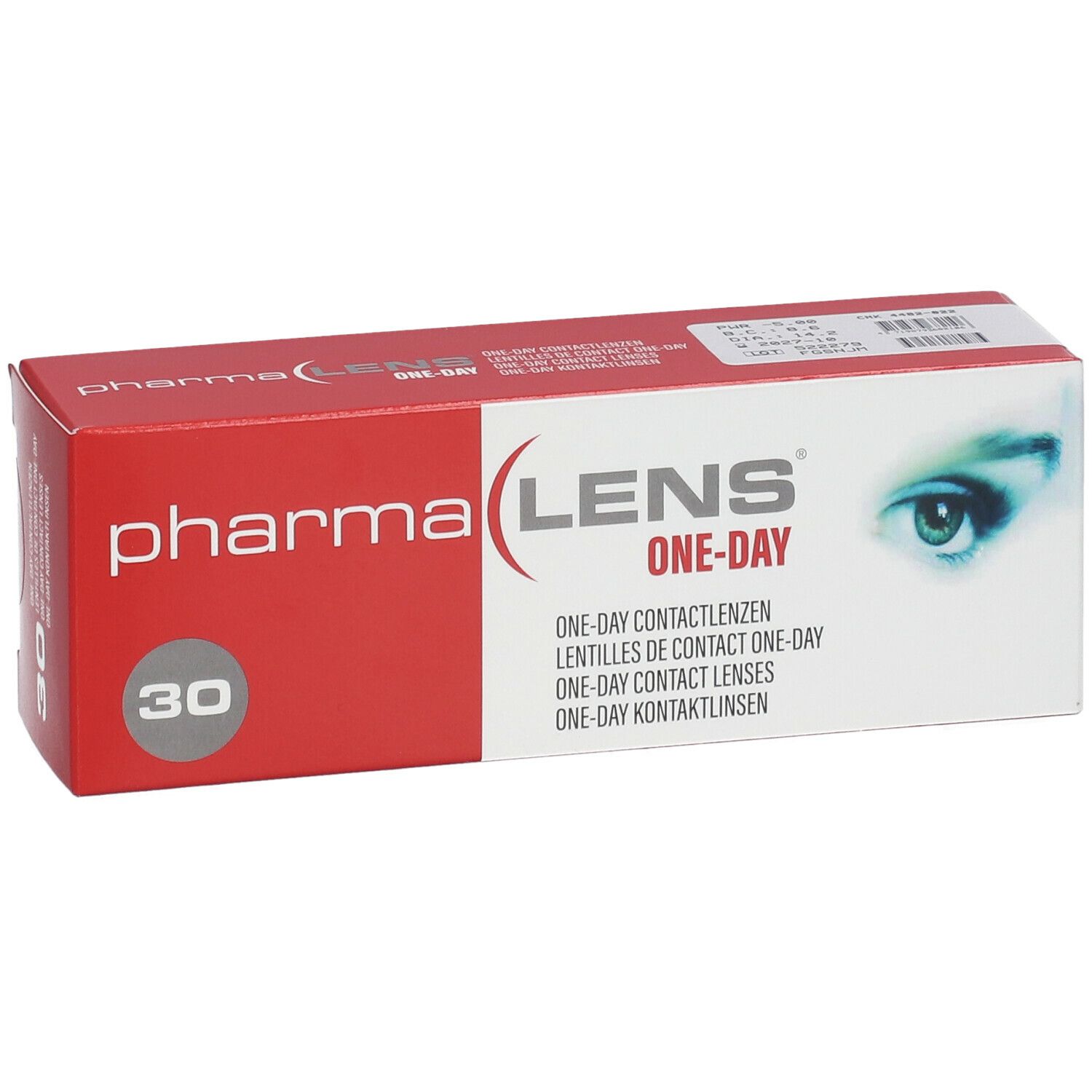 Pharmalens One-Day Lentilles -5,00