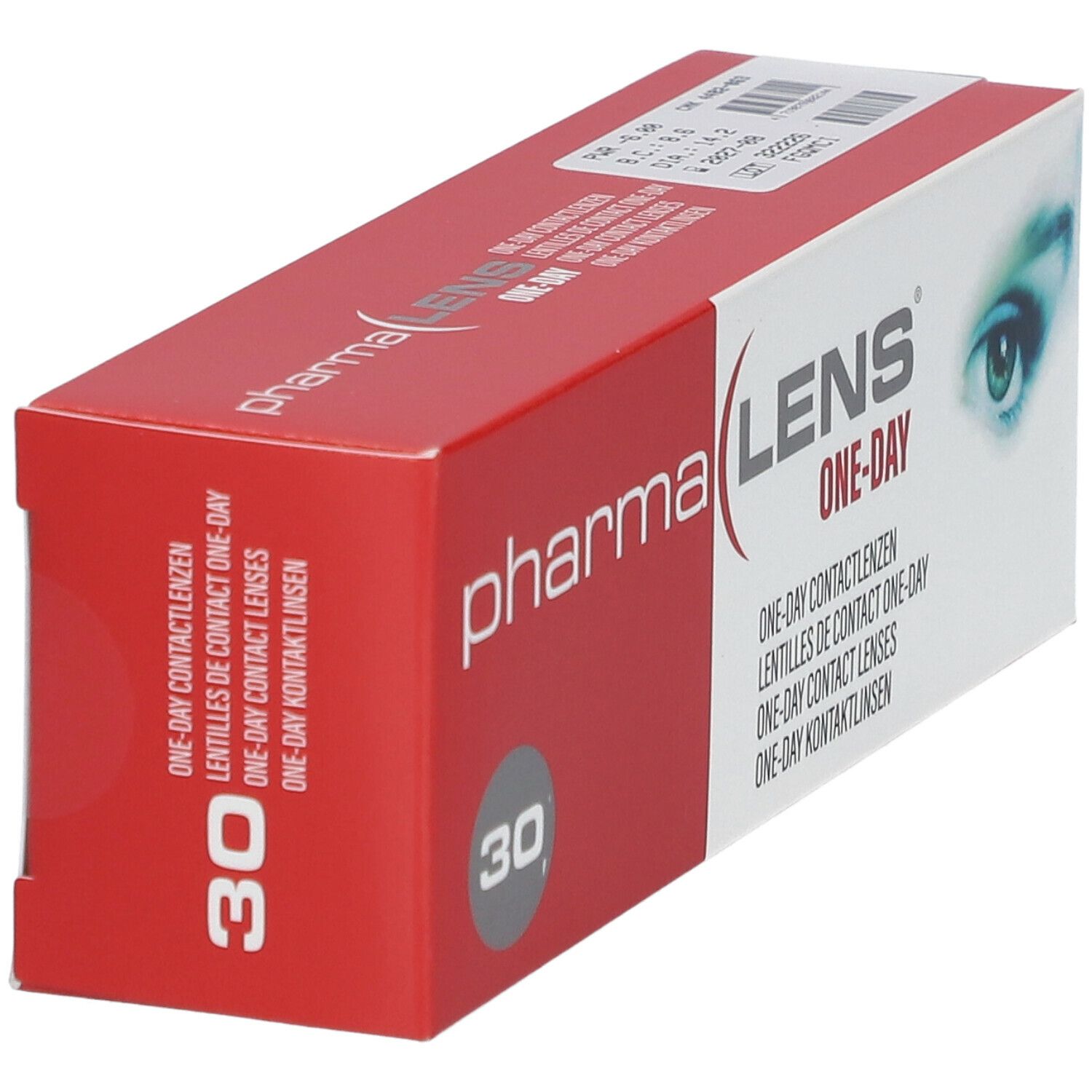 Pharmalens One-Day Lentilles -6,00