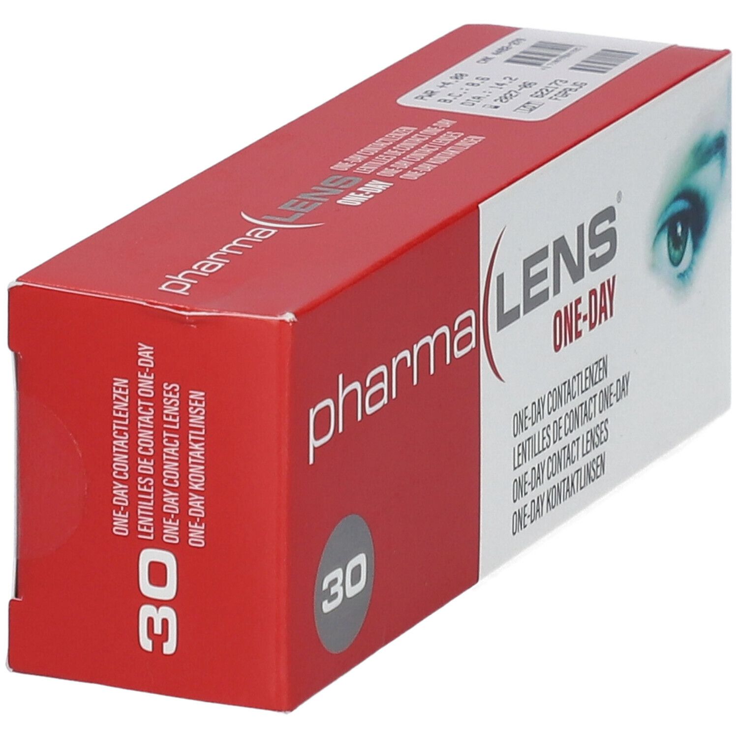 Pharmalens One-Day Lentilles +4,00