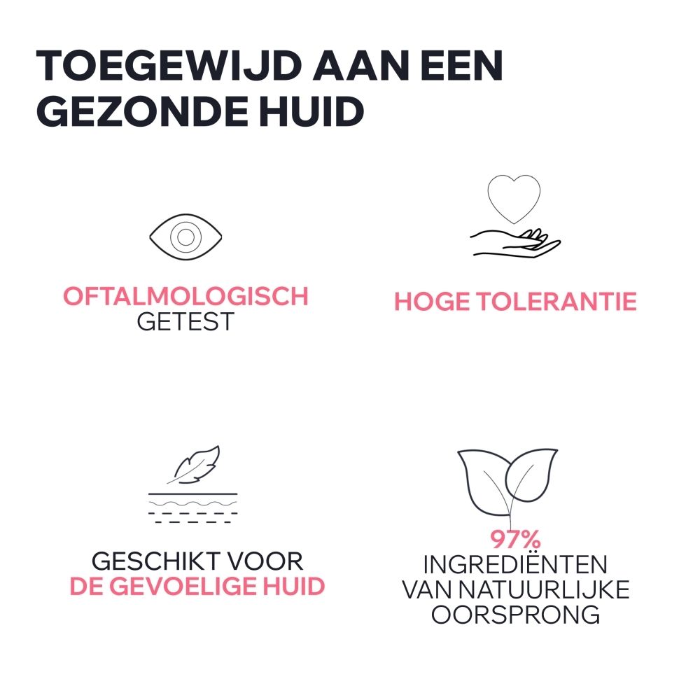 Uriage Tolederm Control: Oogheelkundig getest, hoge tolerantie, geschikt voor gevoelige huid.