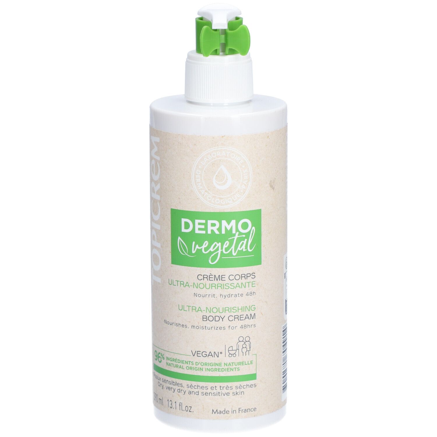 TOPICREM DermoVegetal Crème ultra-nourrissante pour le corps
