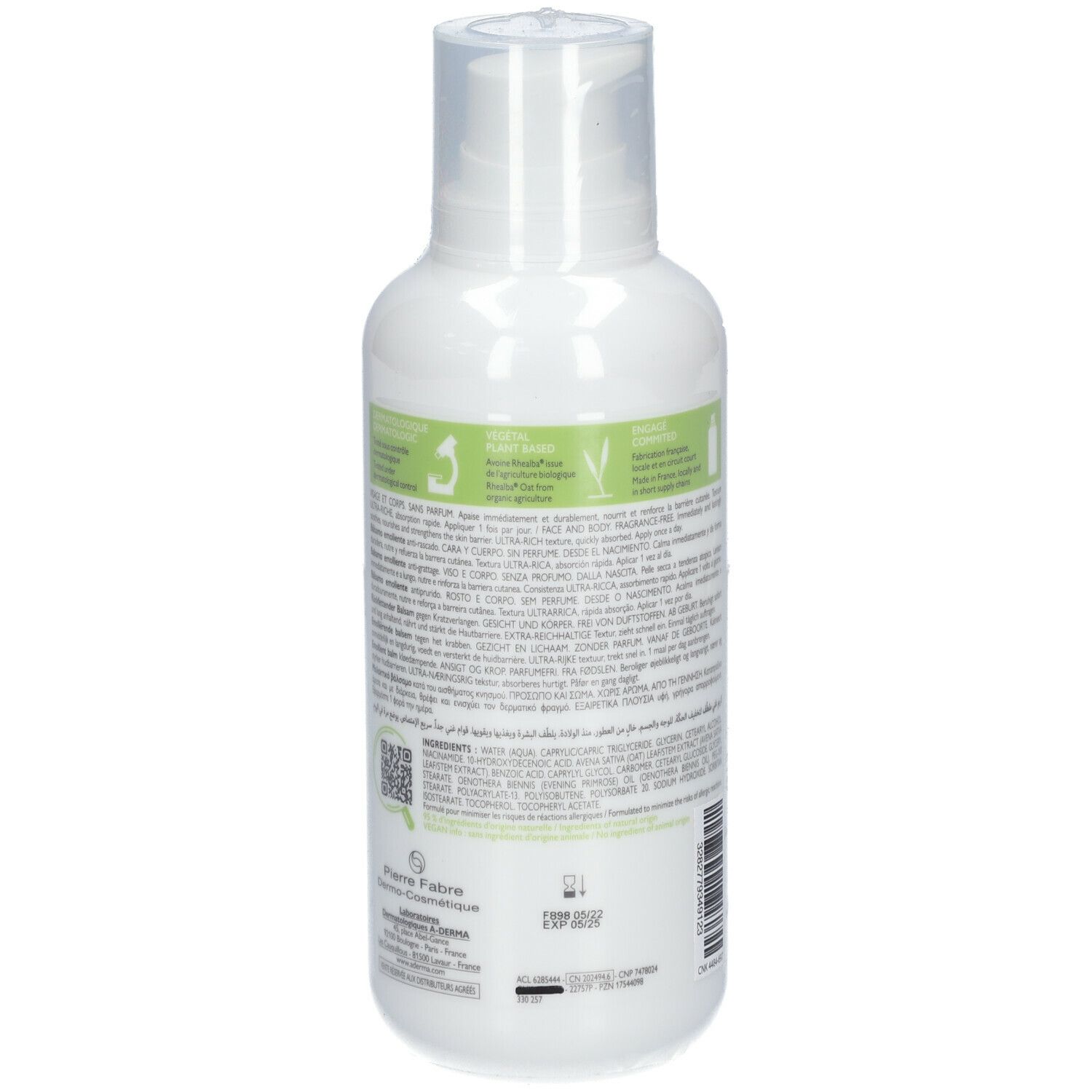 A-Derma Exomega Control Emolliërende Balsem Verlaagde Prijs