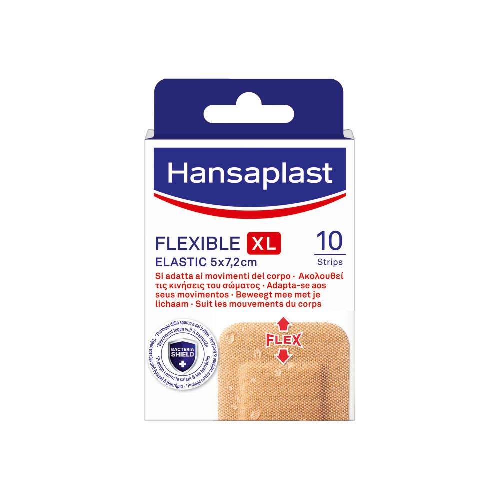 Hansaplast Flexible XL Elastic 5 x 7,2 cm