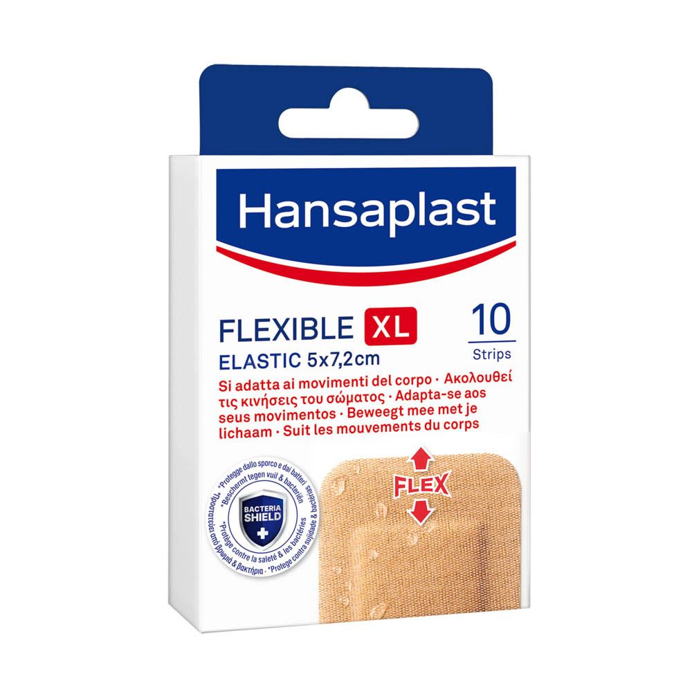 Hansaplast Flexible XL Elastic 5 x 7,2 cm