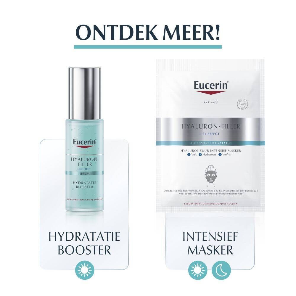 Eucerin Hyaluron-Filler + 3x Effect Hydratatie Booster Nacht Gel-Crème