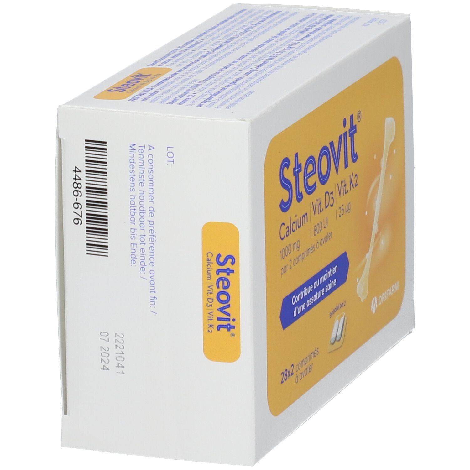 Steovit® Calcium - Vitamine D3 - Vitamine K2