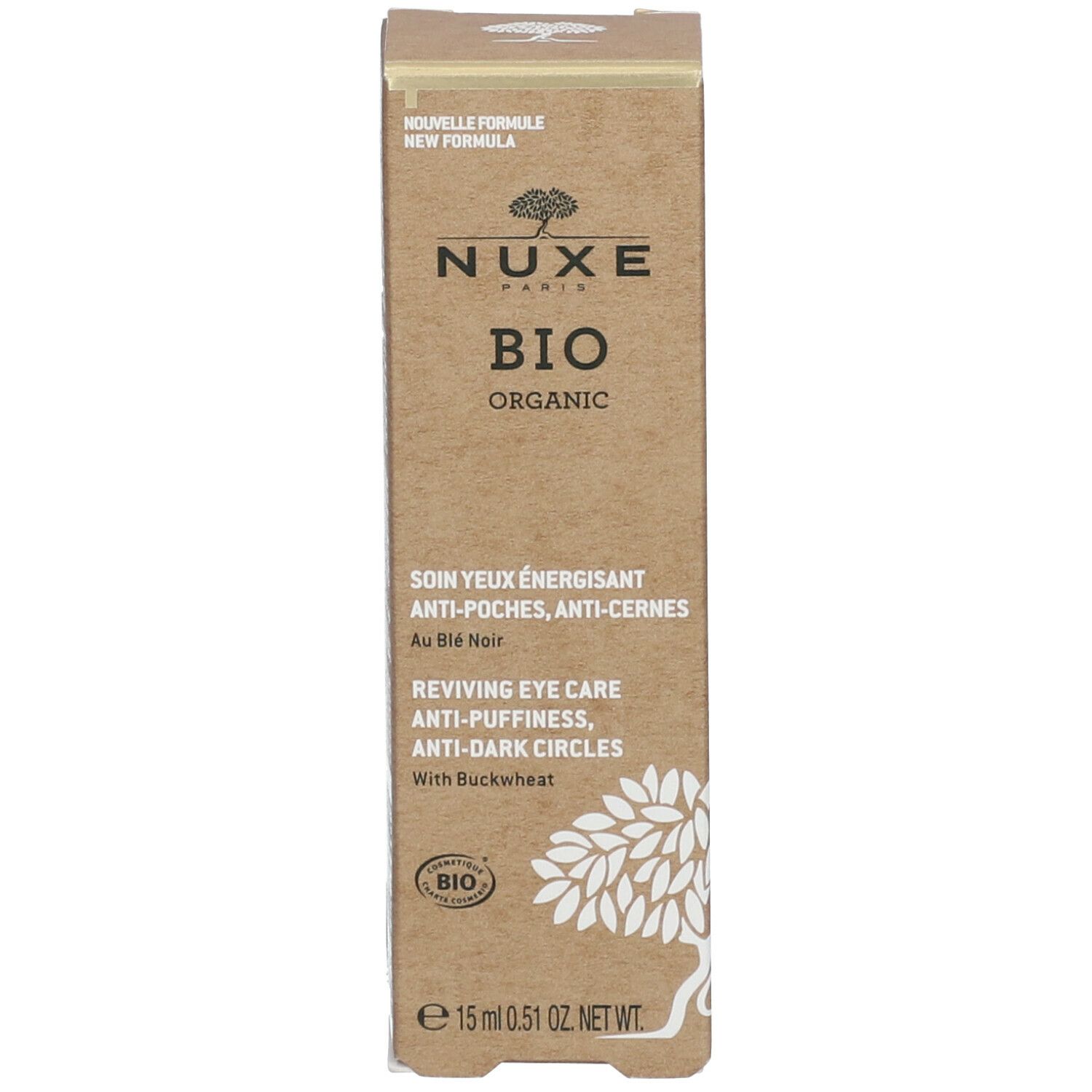 Nuxe Bio Organic Reviving Eye Care Anti-Puffiness