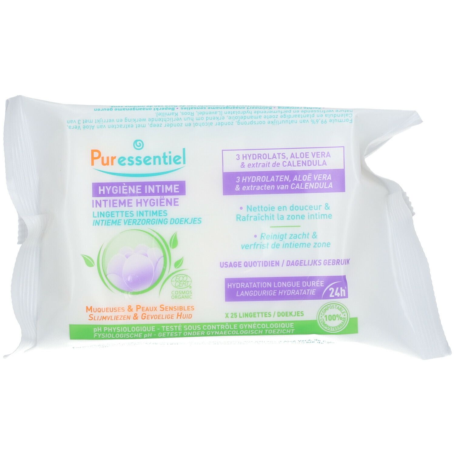 Puressentiel Hygiène Intime Lingettes