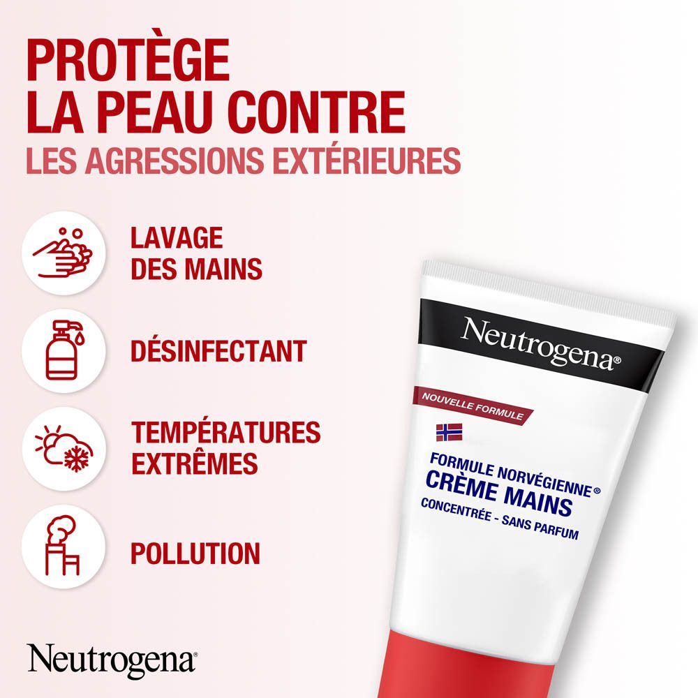 Neutrogena® Crème pour les Mains Formule Norvégienne Sans Parfum