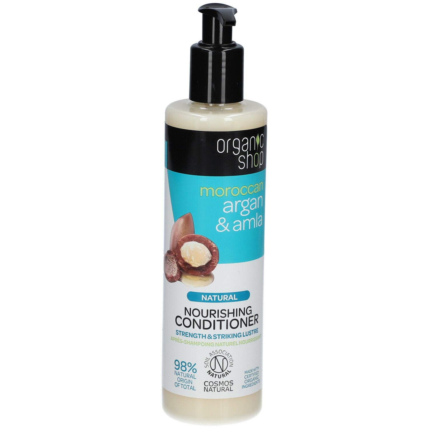 Organic Shop Natural Nourishing Conditioner Moroccan Argan & Amla