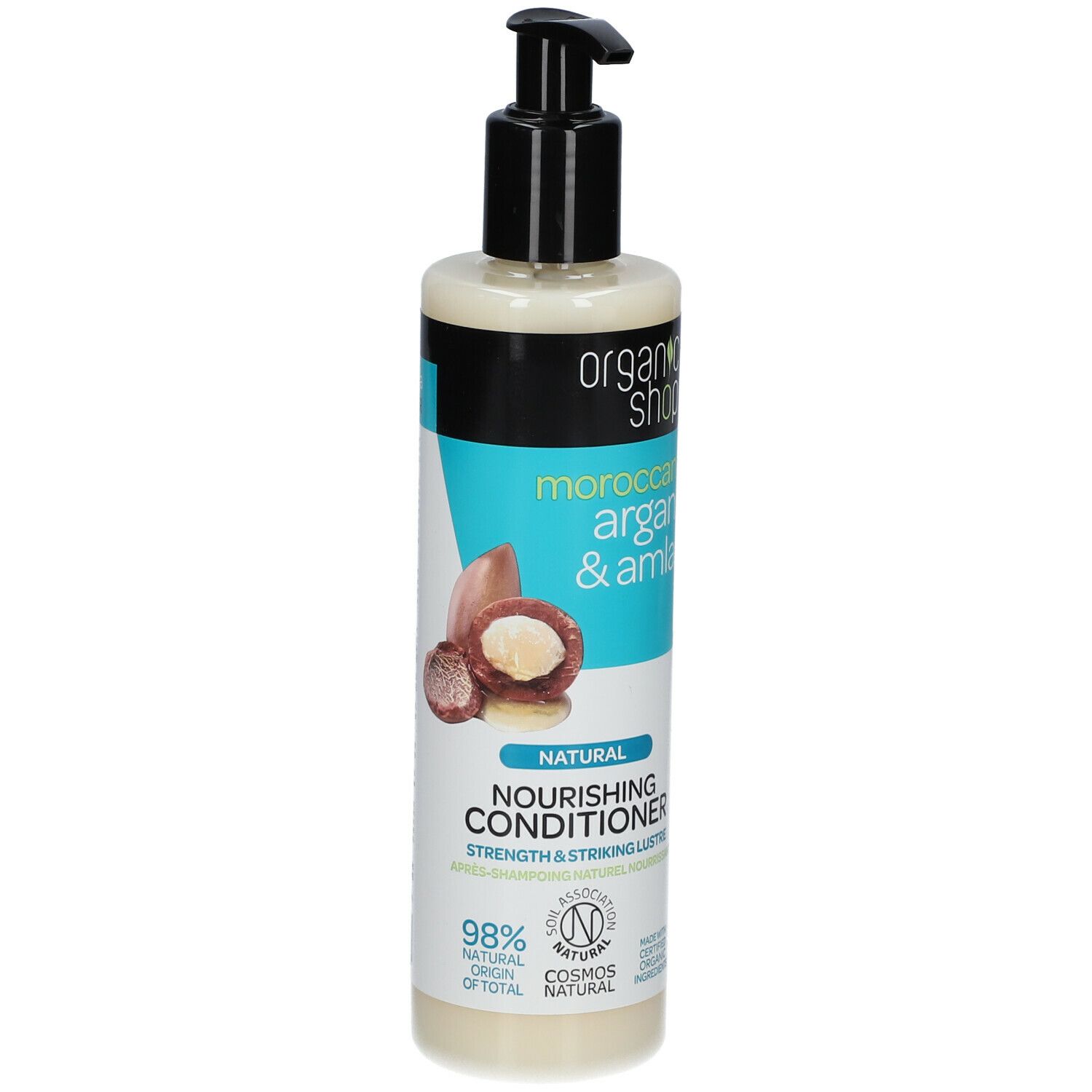 Organic Shop Natural Nourishing Conditioner Moroccan Argan & Amla