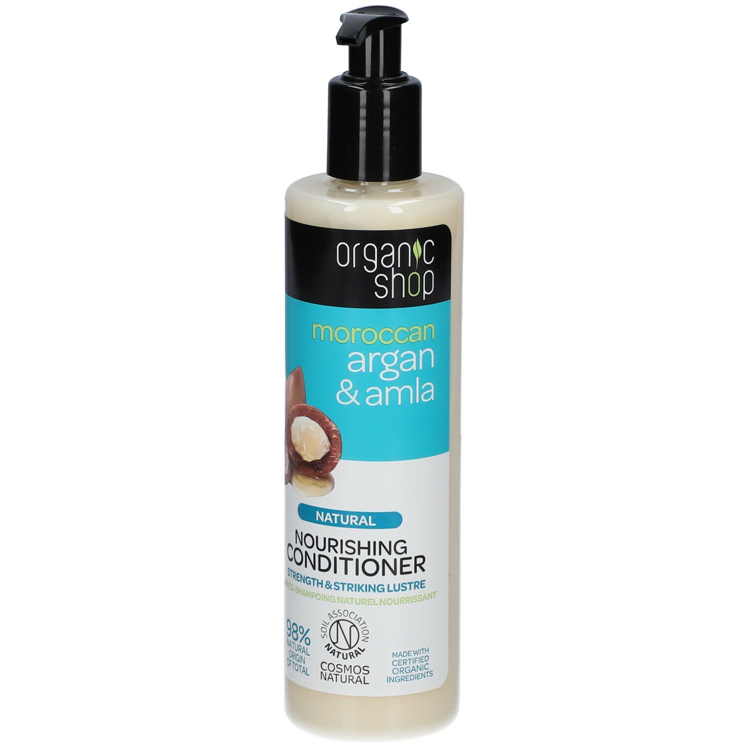 Organic Shop Natural Nourishing Conditioner Moroccan Argan & Amla