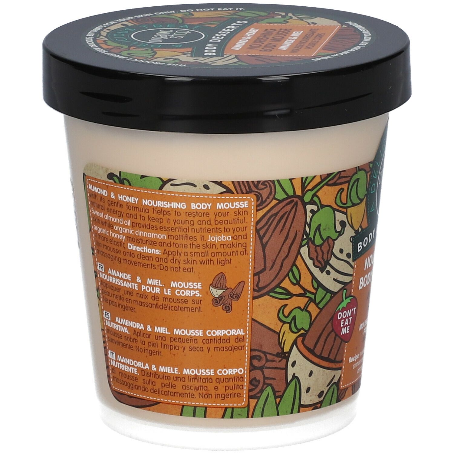 Organic Shop Nourishing Body Mousse Body Desserts Almond & Honey