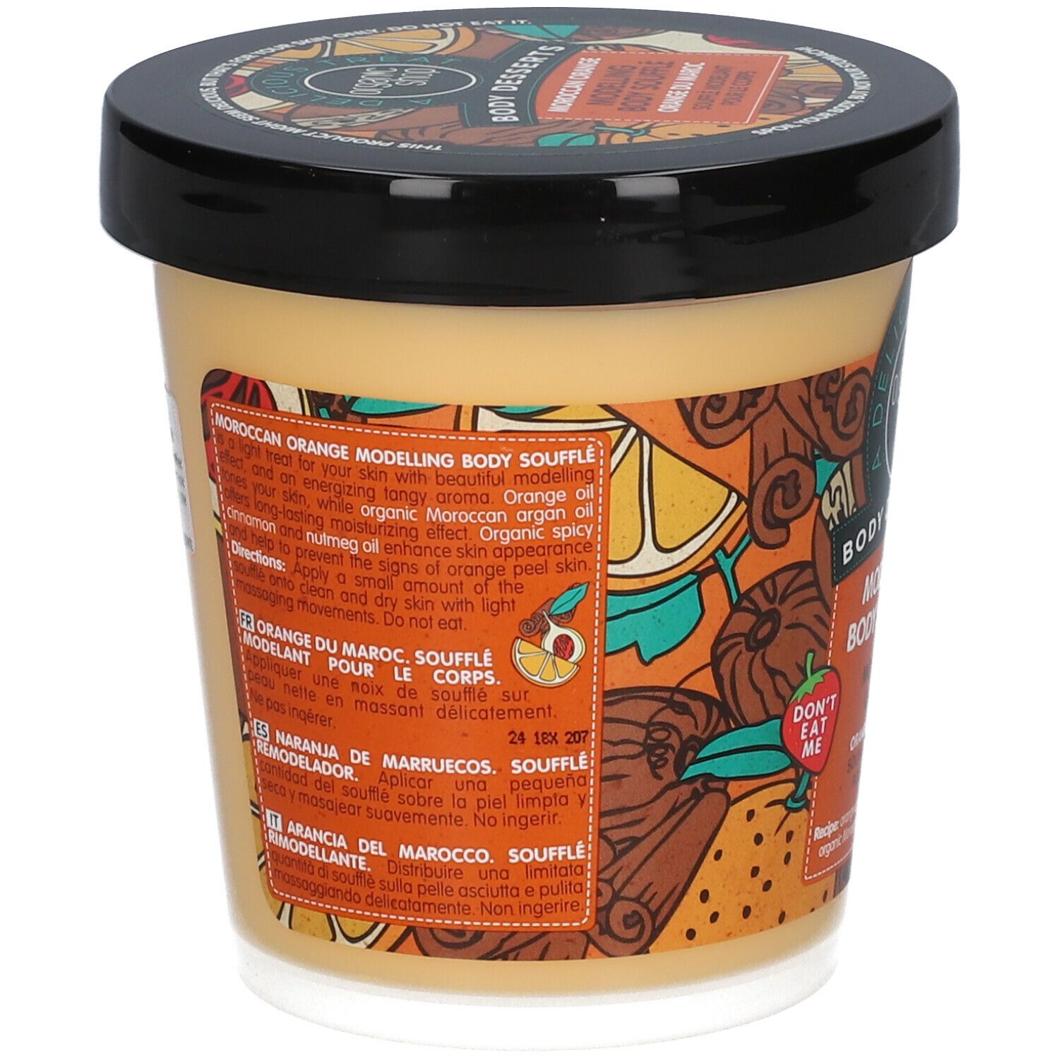 Organic Shop Modelling Body Soufflé Body Desserts Moroccan Orange